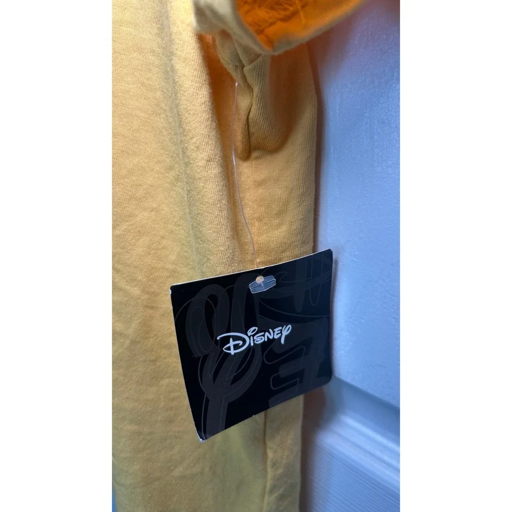 Disney Hercules The Muses Graphic Tee Size‎ L Yellow Kids Short Sleeve NWT